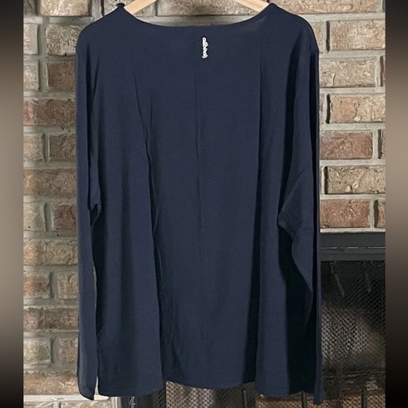 Allbirds Women's Navy Long Sleeve Tee - Picture 3 of 6